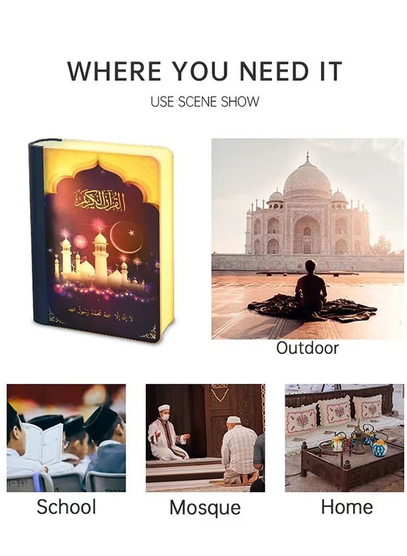 إيكوانتو ليد ضوء كتاب مصباح مع بلوتوث المتكلم القرآن - Image 4