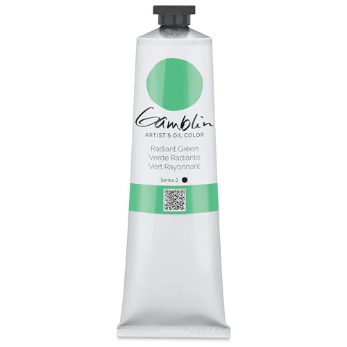 Gamblin Artist Oil Color - Radiant Green - 150 ml Tube - Image 5