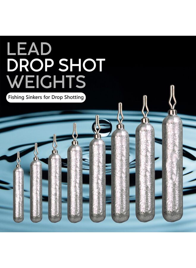 Generic 25 PCS Fishing Weights Sinkers Skinny Pencil Shaped Sinkers - Salt and Freshwater Fishing Weights - Snagless Sinker Fishing Weights for Bass Fishing Lures or Other Fish (10G) - Image 4