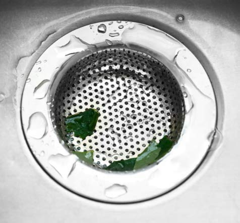 Giffy® Sink Heavy Duty Durable Stainless Steel Strainer Kitchen Drain Basin Basket Filter Stopper Drainer Jali, Standard Size- 11.5 cm, for Home Office and Hotel Sinks (1) - Image 3