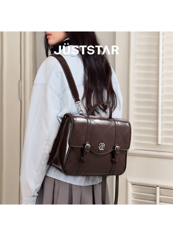 Just Star Celebrity Style Women's Backpack New Luxury Commuter Travel Backpack School Bag Birthday Gift For Women - Image 1