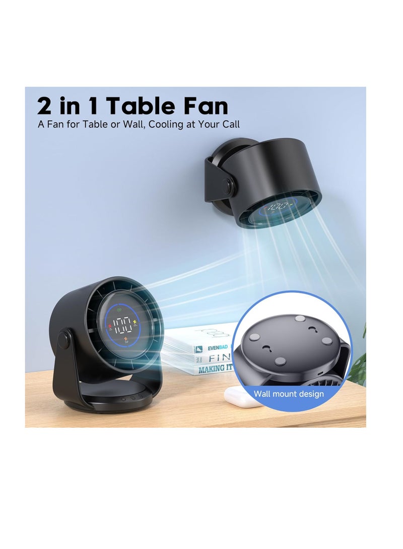 general Adjustable Tilt, 7.5-inch, Rechargeable Battery, Wall-Mouted Design for Home, Office, Travel Dark - Image 2