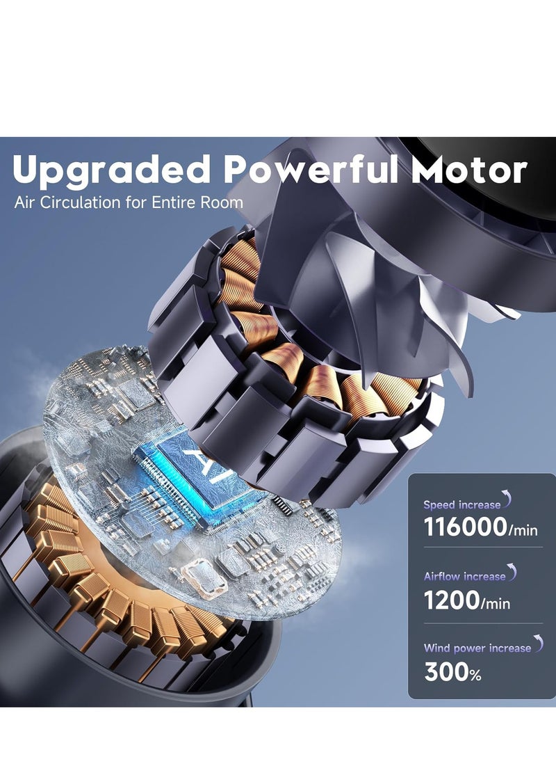 general Adjustable Tilt, 7.5-inch, Rechargeable Battery, Wall-Mouted Design for Home, Office, Travel Dark - Image 4