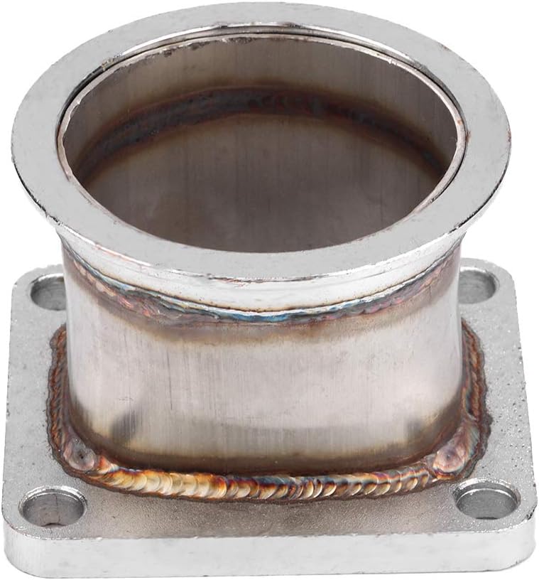 woobles V-Band Adapter, 3 inch 76mm Stainless Steel V Band Flange Adapter Adaptor For T4 Turbo - Image 1