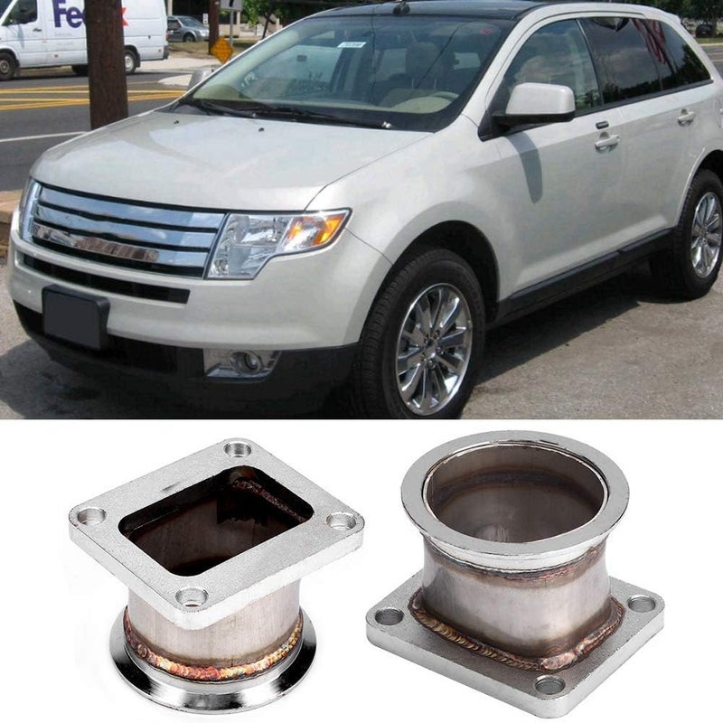 woobles V-Band Adapter, 3 inch 76mm Stainless Steel V Band Flange Adapter Adaptor For T4 Turbo - Image 4
