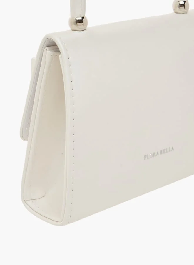 فلورا بيلا من شو إكسبرس Womens Bow Detail Satchel Bag With Magnetic Closure