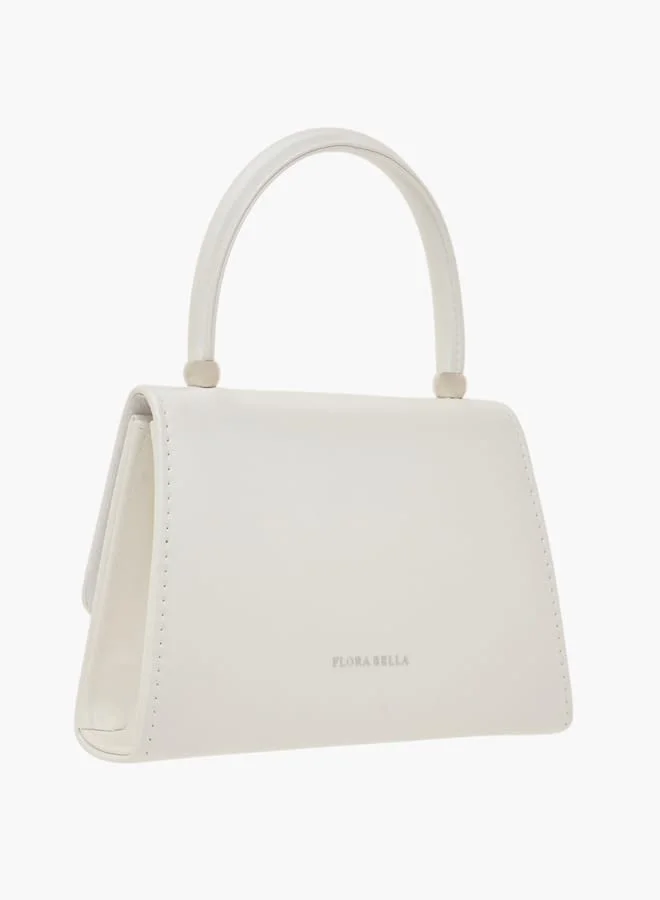 فلورا بيلا من شو إكسبرس Womens Bow Detail Satchel Bag With Magnetic Closure