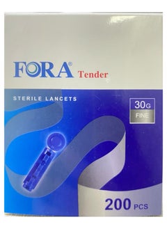 Fora Sterile Lancets  Fine 200pcs 30G
