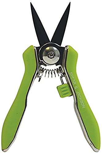 Spear  Jackson Spear & Jackson 56418G Green Garden Snips - Image 1