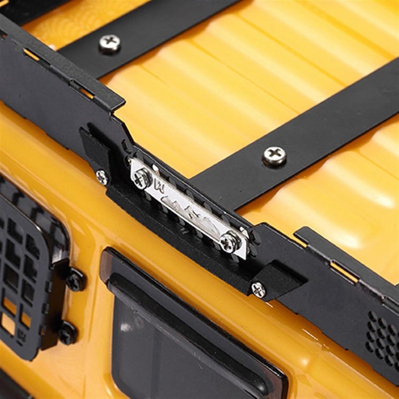Yurefax Metal Luggage Carrier Roof Rack for 1/24 RC Crawler Car - Image 3