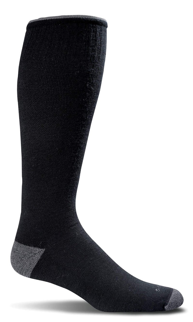 Sockwell Men's Elevation Firm Graduated Compression Sock, Black - L/XL - Image 1