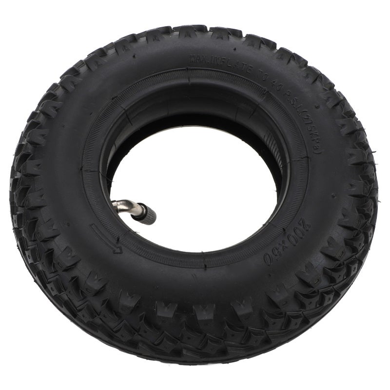 xuancheng 200X50 Tire and Tube Set - Aggressive Tread Design Heavy Duty Replacement Tire Inner Tube for Off-Road Electric Scooter - Image 5
