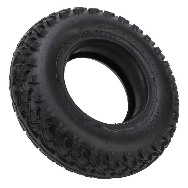 xuancheng 200X50 Tire and Tube Set - Aggressive Tread Design Heavy Duty Replacement Tire Inner Tube for Off-Road Electric Scooter - Image 3