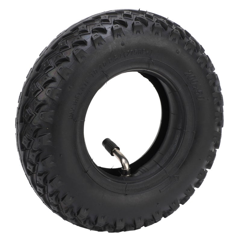 xuancheng 200X50 Tire and Tube Set - Aggressive Tread Design Heavy Duty Replacement Tire Inner Tube for Off-Road Electric Scooter - Image 4
