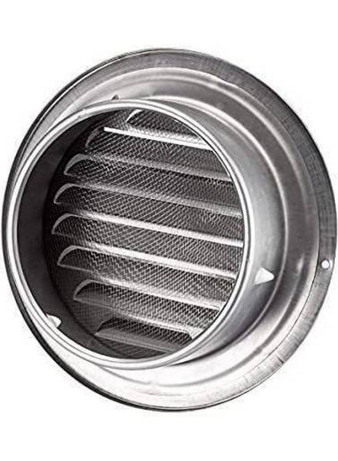KIRMANI All In One Steel Cowl Cover, Size- 6 inches use for Chimney and 150 mm Exhaust Fan (Silver) - Image 2