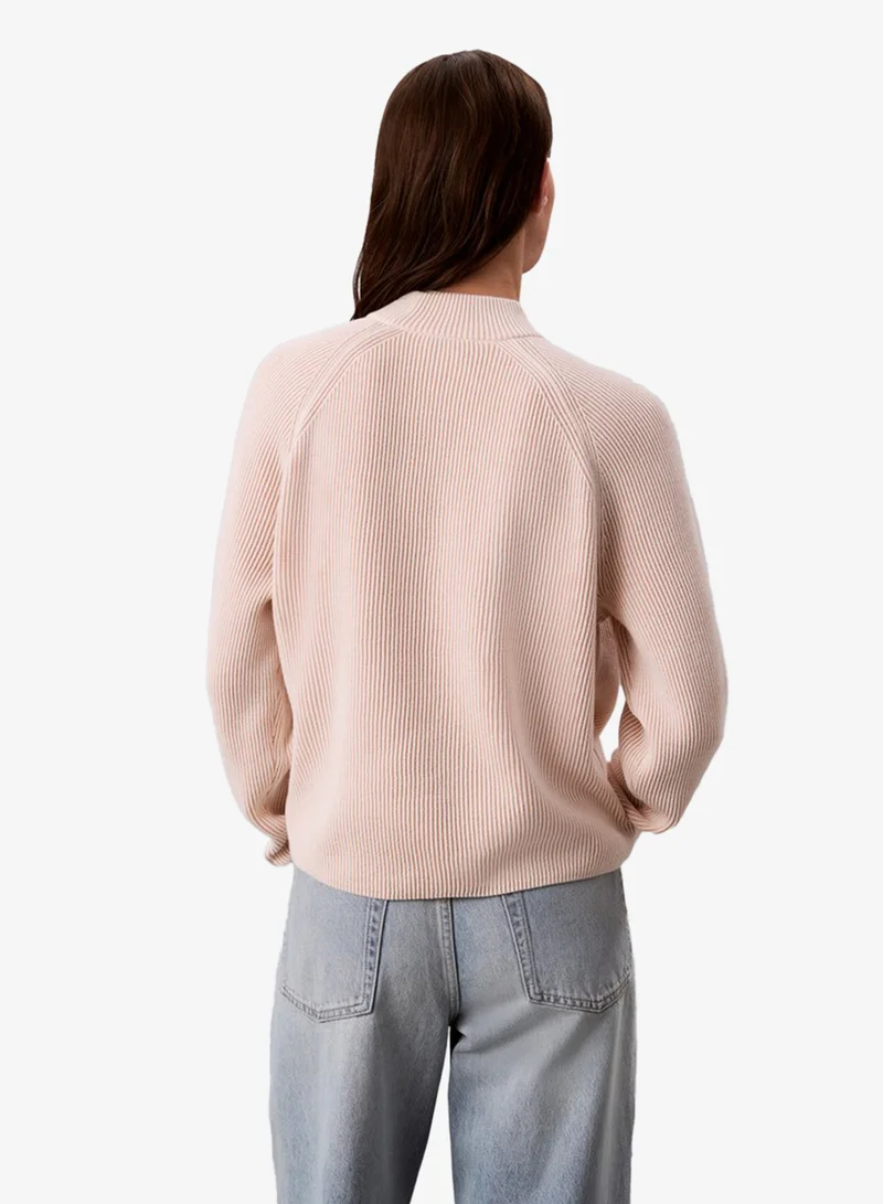 Calvin Klein Jeans Monogram Graphic Ribbed Jumper