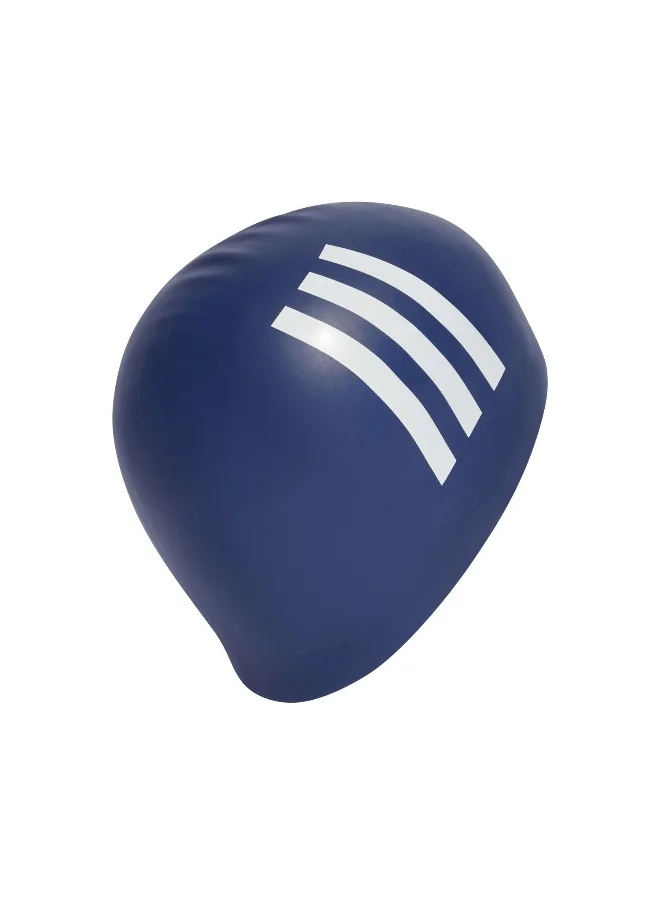 اديداس adidas adults 3-stripes unisex swimming cap