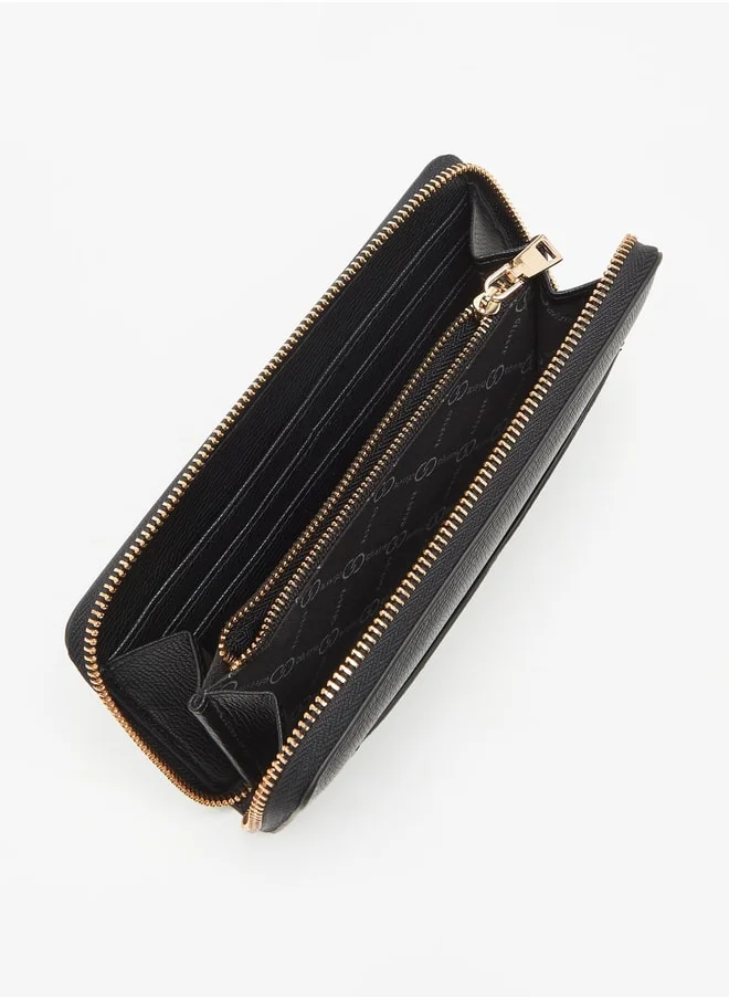 سيليست Women's Textured Zip Around Wallet