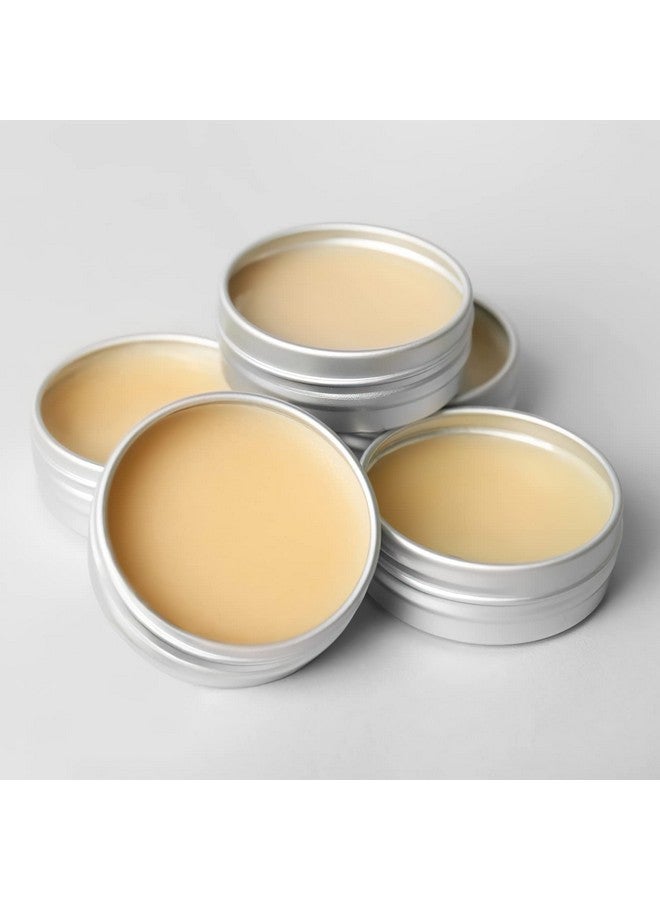 TUZAZO 24Pack 1/2 Oz Aluminum Tin Cans With Screw Lid And Labels, Refillable Travel Sized Cosmetic Containers Small Tins For Lip Balms, Salves, Lotion Bars, Candles - Image 5