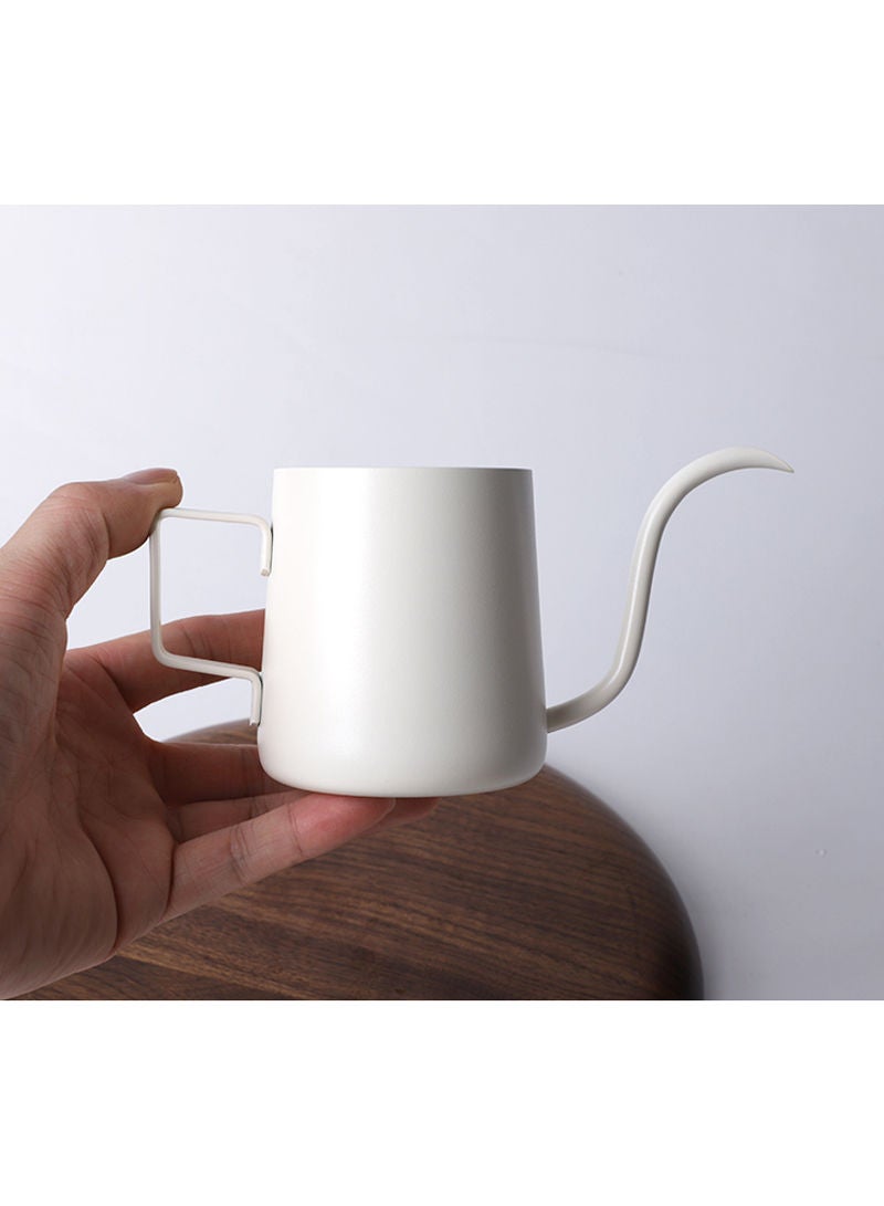 Sharpdo إبريق قهوة يدوي ميني من الفولاذ المقاوم للصدأ بسبيكة طويلة سعة 240 مل - Image 2