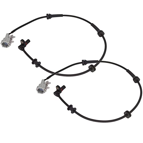 OGATOO ABS Wheel Speed Sensor Front for Nissan 2.4L 2.5L L4 3.5L 4.0L V6 5.6L V8 Frontier Pathfinder Xterra 2005 2006 2007 2008 2009 2010 2011 2012 2013 2014, Suzuki 2009-2012 Equator Left/Right 2 Pcs - Image 1