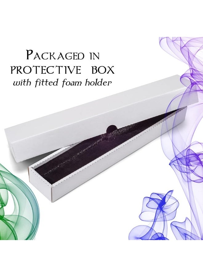 Cottage Garden Overseer Eye Silver 1375 inch Resin Collectible Witch Wizard Cosplay Magic Wand - Image 4