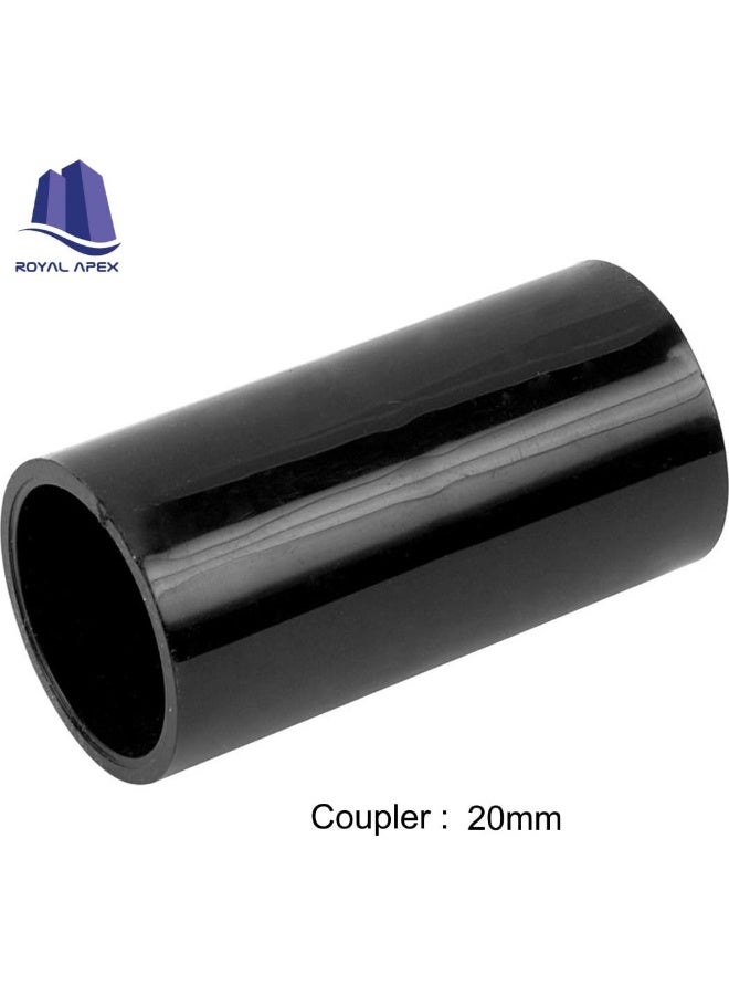 Royal Apex Pvc Electrical Conduit Pipe And Fittings For Indoor And Outdoor Electrical Wiring And Cabling Pack Of 10 20Mm Coupler - Image 2