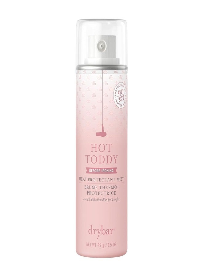 Drybar Hot Toddy Heat Protectant Mist for Hair, Lightweight Formula, Protects from Heated Styling, Straightening and Curling Irons, Blanc Scent, Travel Size, 1.5 Oz. - Image 1