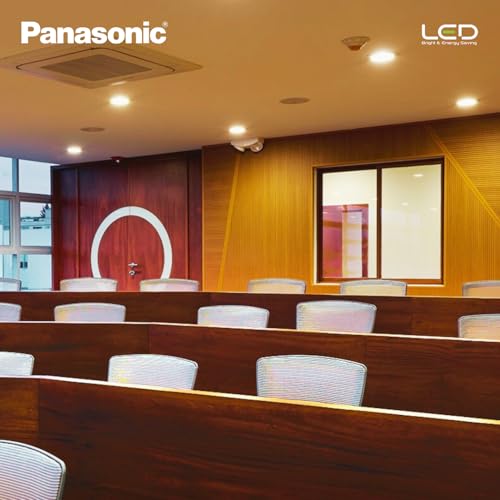Panasonic 5 Watt LED Deep Junction Downlighter, LED Downlight with 85mm Cut Out, BIS & ROHS Certified, 4KV Surge Protection, Warm White Light (PDLM34053-10) - Image 2