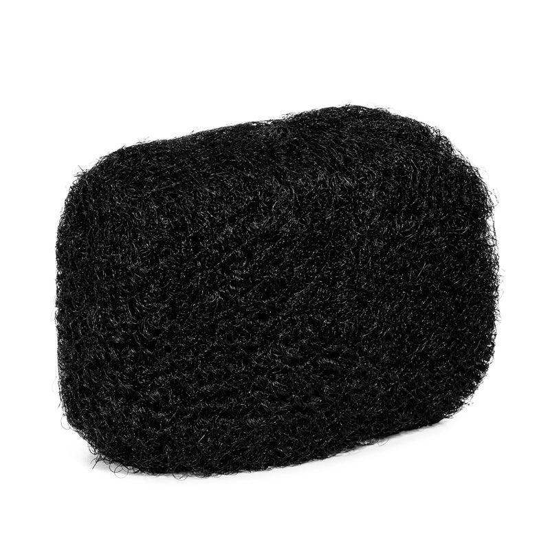 Locsanity Afro Kinky 100 Bulk Natural Human Hair  Braiding Hair for Dreadlocks Loc Repair Dreadlock Extensions Twists Braids  8 Inches Long 1 Oz  1B
