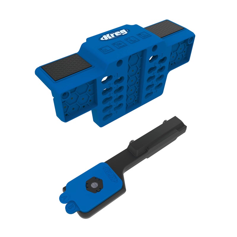 Kreg Kreg KHI-CDIJ Cabinet Door Mounting Jig - for Frameless or Face-Frame Cabinets - Easily Adjustable Cabinet Jig - for Attaching Hinges for Cabinet Doors  - Image 4