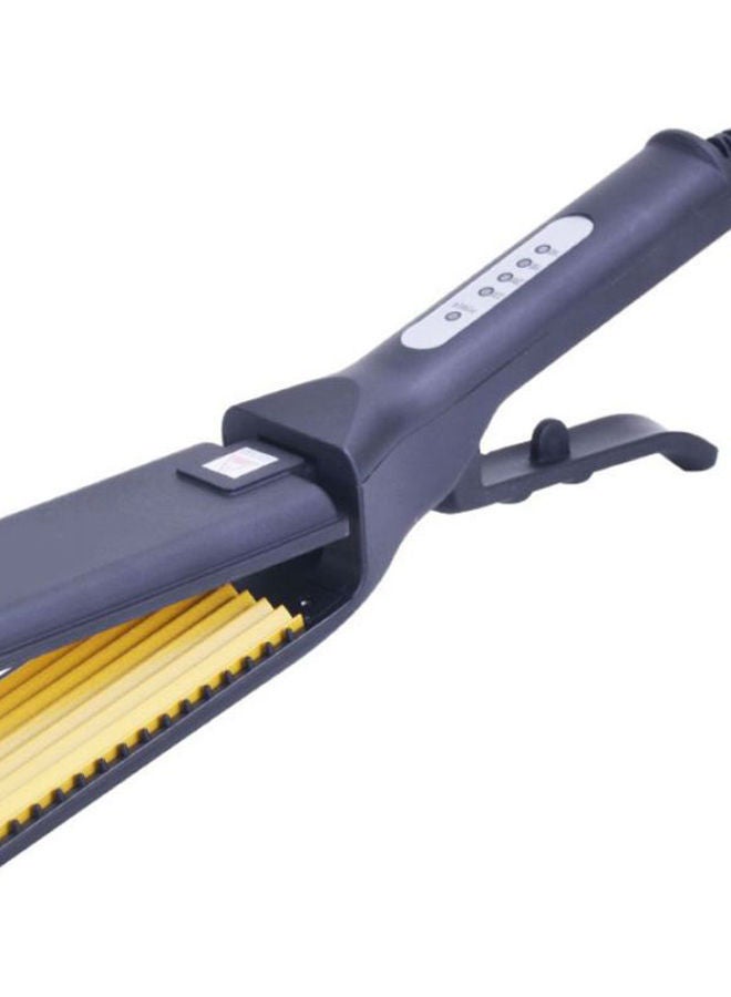 NIBEMINENT 8-Tooth Corn Splint Iron Black/Yellow 29cm - Image 3