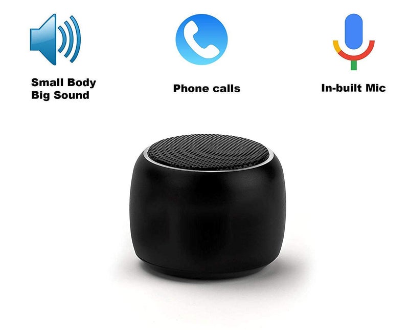 Printme Super Ultra Mini Boost 5 Watt Wireless Bluetooth Portable Speaker with Exceptional Sound Quality, Portable and Built in Mic (Silver) - Image 4