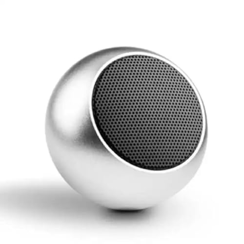Printme Super Ultra Mini Boost 5 Watt Wireless Bluetooth Portable Speaker with Exceptional Sound Quality, Portable and Built in Mic (Silver) - Image 1