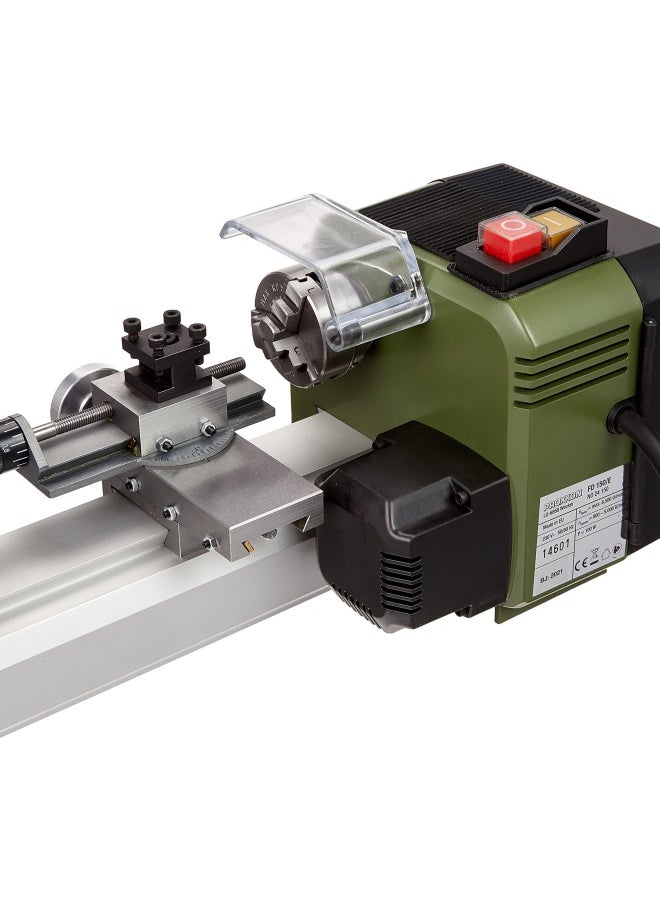 PROXXON - Fine Lathe Fd 150 E Precise Lathe With 2-Stage Belt Inchive Speed Control Spindle Speeds Up To 5 000 Min Item No. 24150 - Image 1