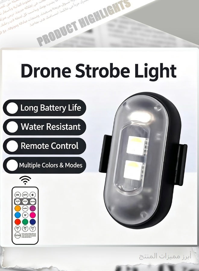 6pcs Upgraded Wireless LED Strobe Lights for Car, High Brightness 7 Colors Rechargeable Warning Lights with Remote Control, Waterproof for Vehicle Motorcycle Bike Emergency Safety - Image 5