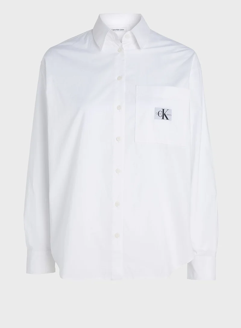 Calvin Klein Jeans Button Detail Shirt