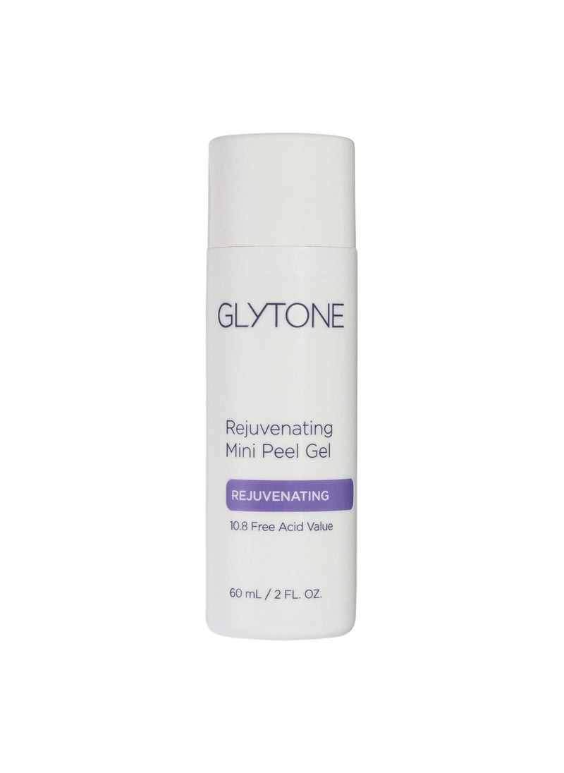 Glytone Glytone Rejuvenating Mini Peel Gel  With 108 Glycolic Acid  Face Mask Resurfaces and Retexturizes for Glowing Skin  FragranceFree  2 fl oz 