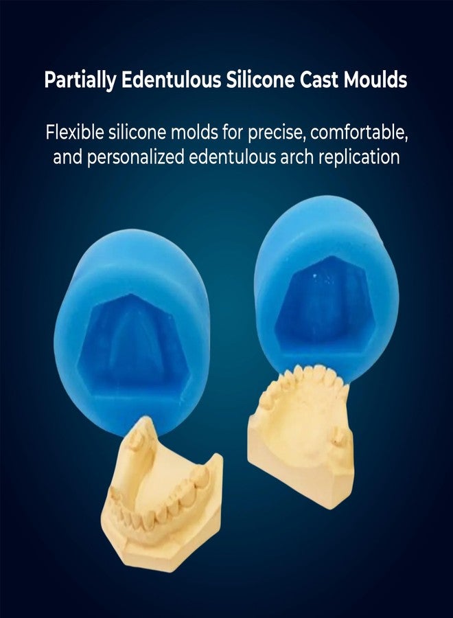 iDENTical Partially Edentulous Silicone Cast Moulds - Durable Flexible Precise Dental Molds for Prosthetic Applications, Training and Demonstration - Ideal for Restorative Dentistry - Image 2