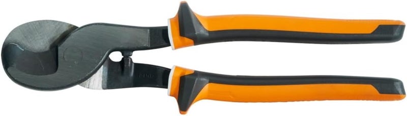 Klein Tools 63050-EINS قاطع كابلات معزول للكهربائيين، صنع في الولايات المتحدة الأمريكية، يقطع الألمنيوم، النحاس اللين وكابلات الاتصالات - Image 4