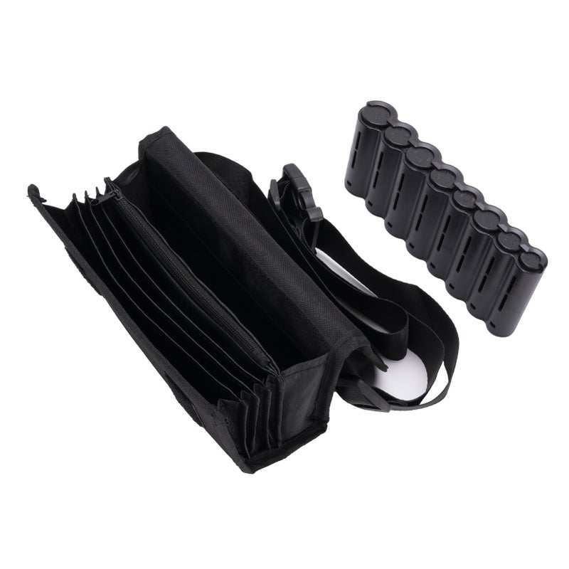 Euro Coin Holder Fanny Pack Oxford Cloth Coin Dispenser Organizer Storage Bag with Belt for Waitress Server Collector - Image 3