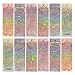 FGISAR 12 Sheets Holographic Kpop Deco Stickers for Photocards Journal Scrapbook Cute Korean Stickers Self Adhesive Clear Glitter Y2K Stars Heart Ribbons Decals - Image 3