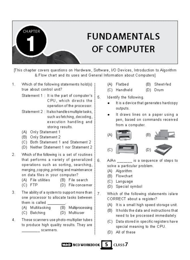 null - National Cyber Olympiad (NCO) Work Book for Class 7 - Quick Recap, MCQs, Previous Years Solved Paper and Achievers Section - NCO Olympiad Books For 2022-2023 Exam - Image 1