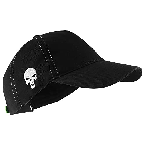 GREEN DEVIL Safety Bump Cap Hat Baseball Cap Style Safety Hat Breathable Lightweight Hard Hats for Men Women (Black, Long Brim) - Image 1