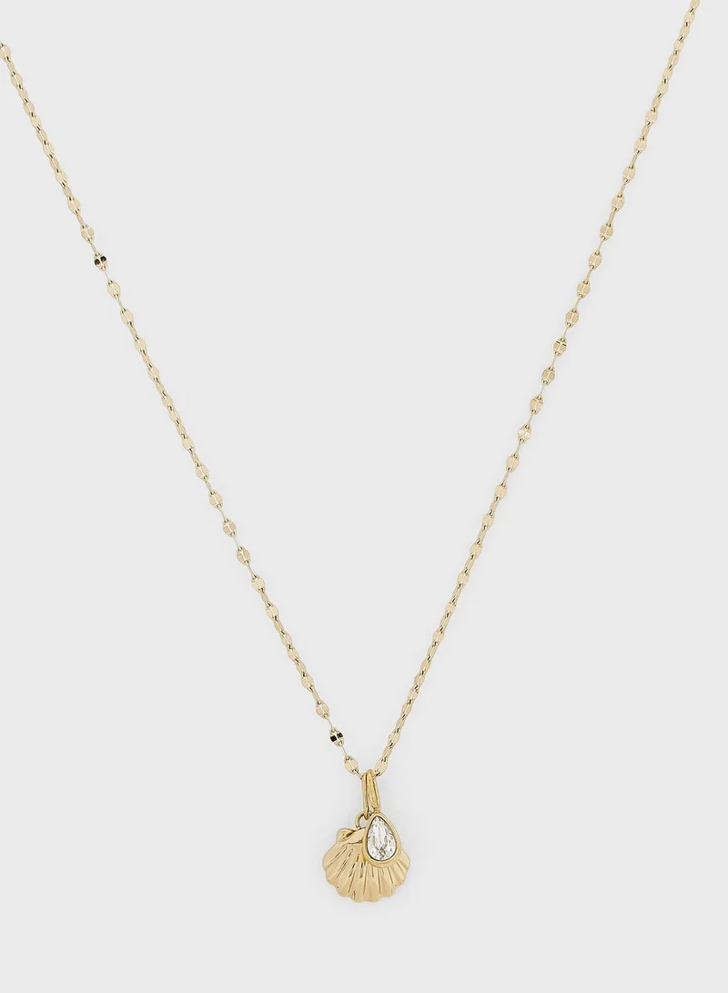 FOSSIL Ketter Georgia Sea Shell Necklace