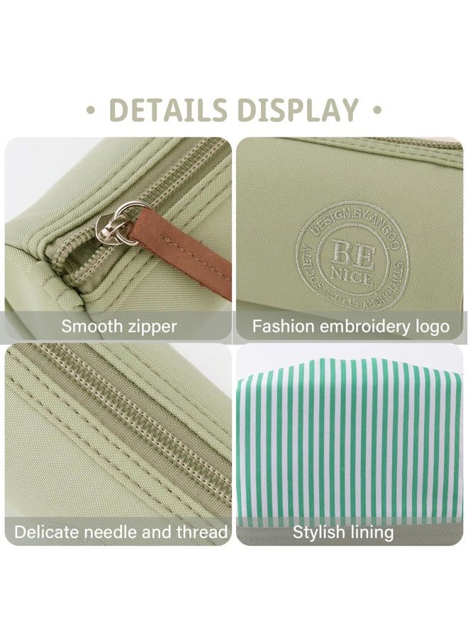 EASTHILL Small Pencil Case Pencil Pouch Stationery Pen Bag for Teen Girls-Green - Image 5