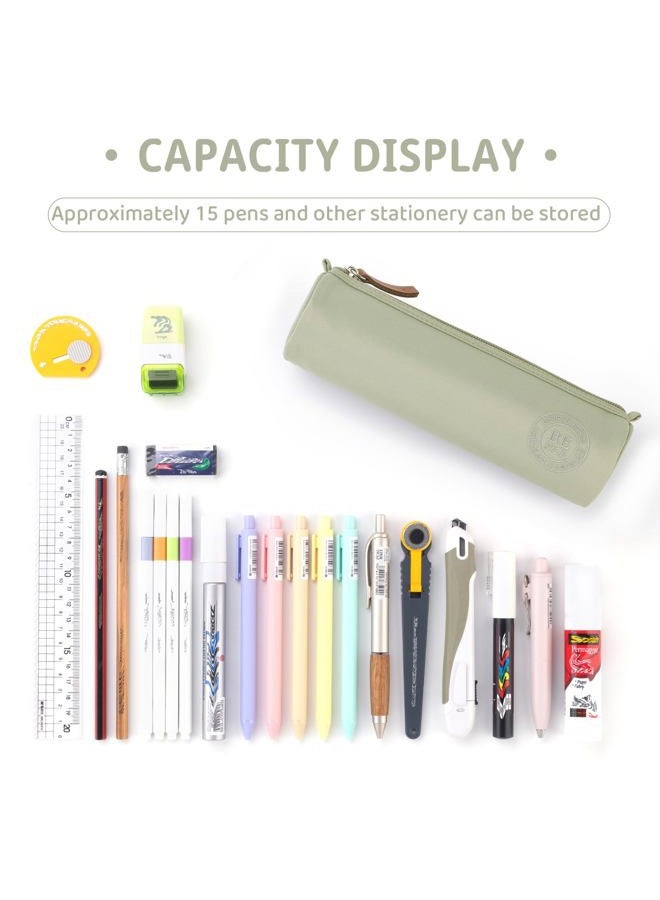 EASTHILL Small Pencil Case Pencil Pouch Stationery Pen Bag for Teen Girls-Green - Image 4