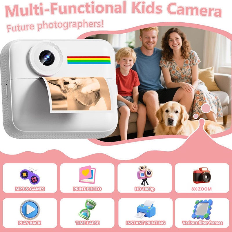 Kids Instant Camera K22 with Photo Printing - Image 3