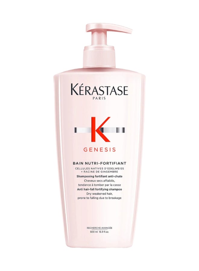 KERASTASE شامبو جينيسيس باين نوتري-فورتي فينت مضاد لتساقط الشعر لتقوية الشعر العادي إلى الجاف 500 مل - Image 1