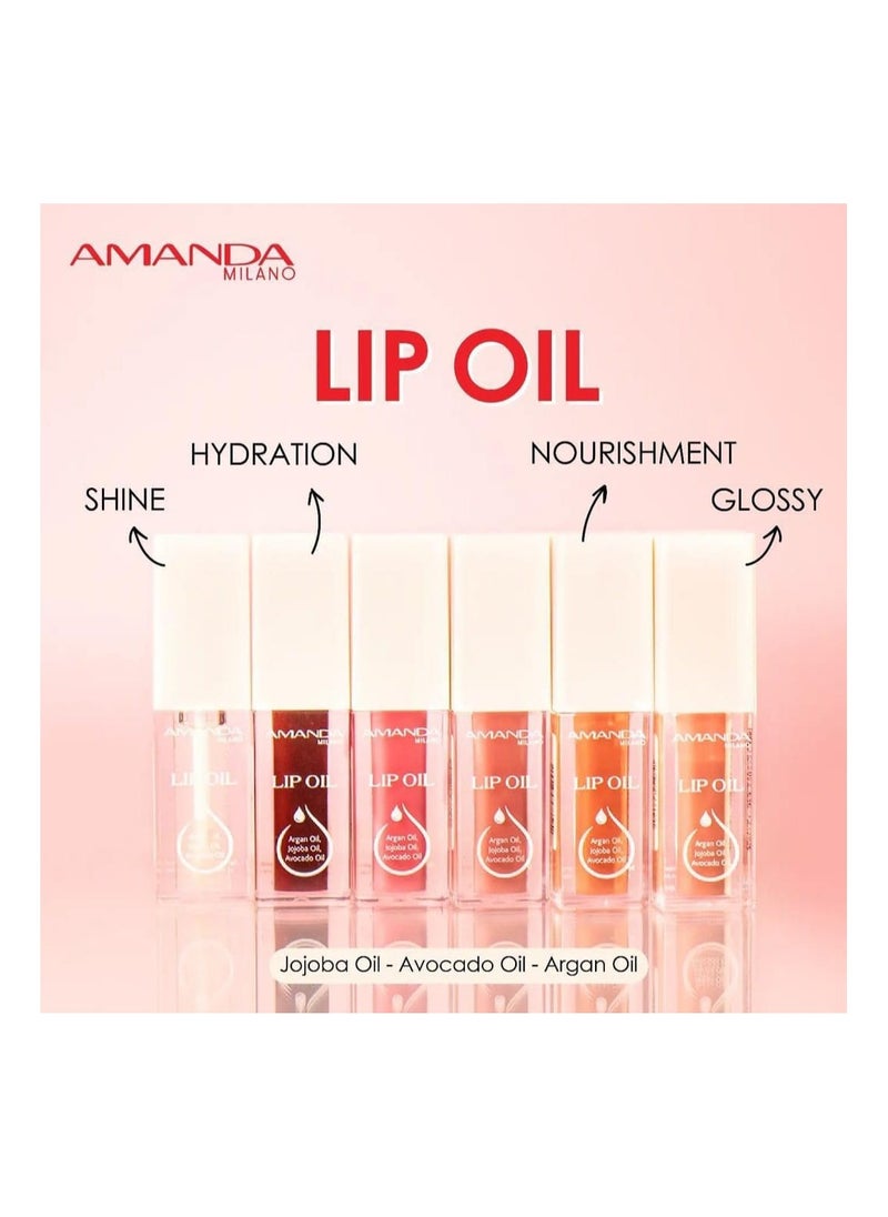 Amanda Milano Lip Oil With Argan Jojoba Avocado Oil - 03  - Image 3